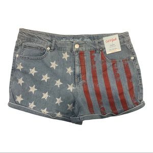Cat & Jack Womens Denim Shorts Size 18 XXL Plus NWT